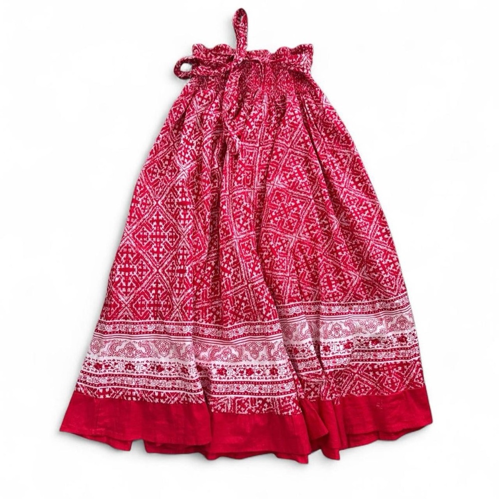 Vintage Boho Maxi Skirt